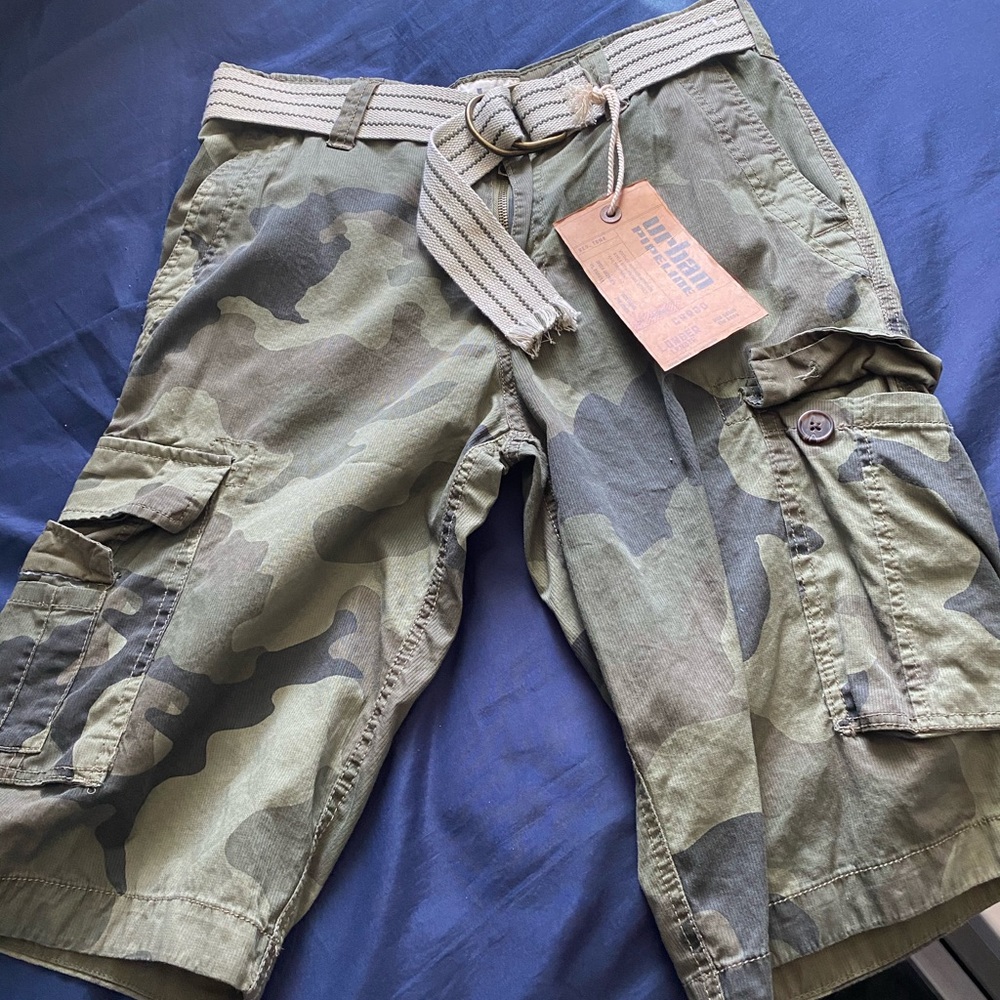 Urban Pipeline Camo Cargo Shorts
